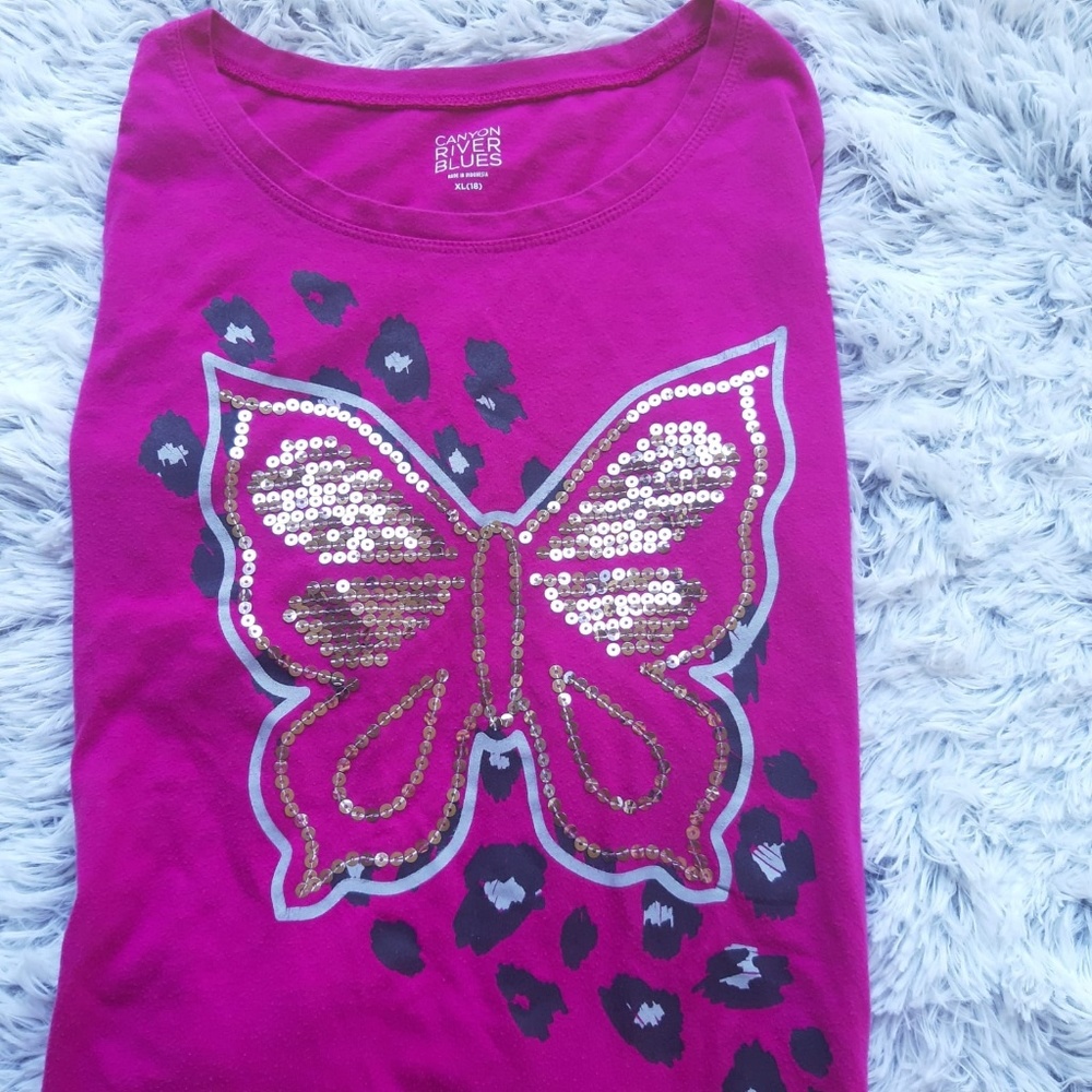 Canyon River Blues Pink Shirt for Girl SZ XL (18)